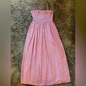 & Other Stories Pink Floral Maxi Dress